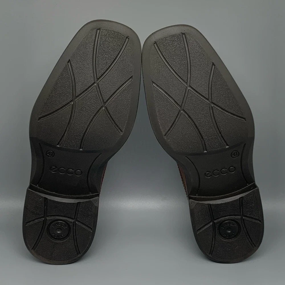 ECCO Helsinki 2 Apron Toe Slip On Oxford Shoes Men's Sz‎ 7.5